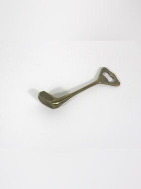 Vintage Solid Brass Golf Club Bottle Opener